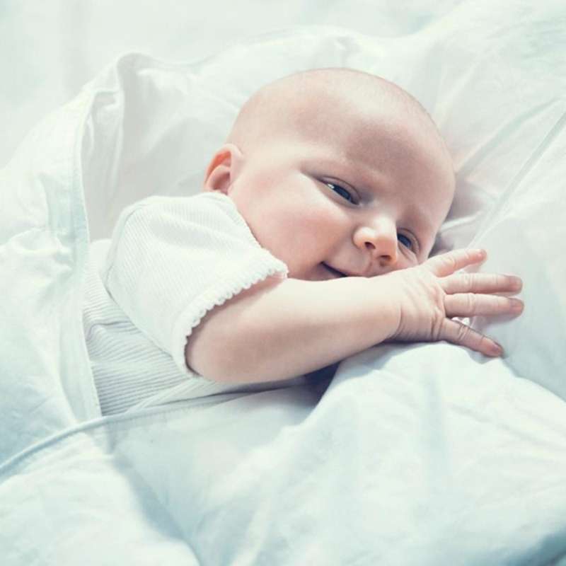 Fossflakes Nordic Sleep 70x100 cm baby duvet and pillow set