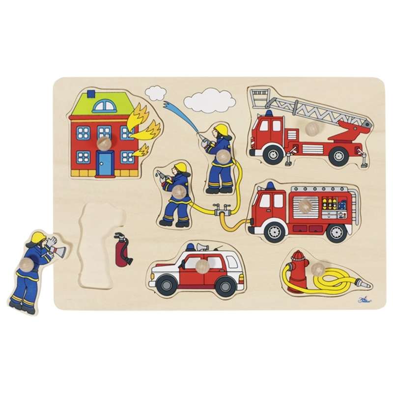 Goki Lift out puzzle - Fire brigade