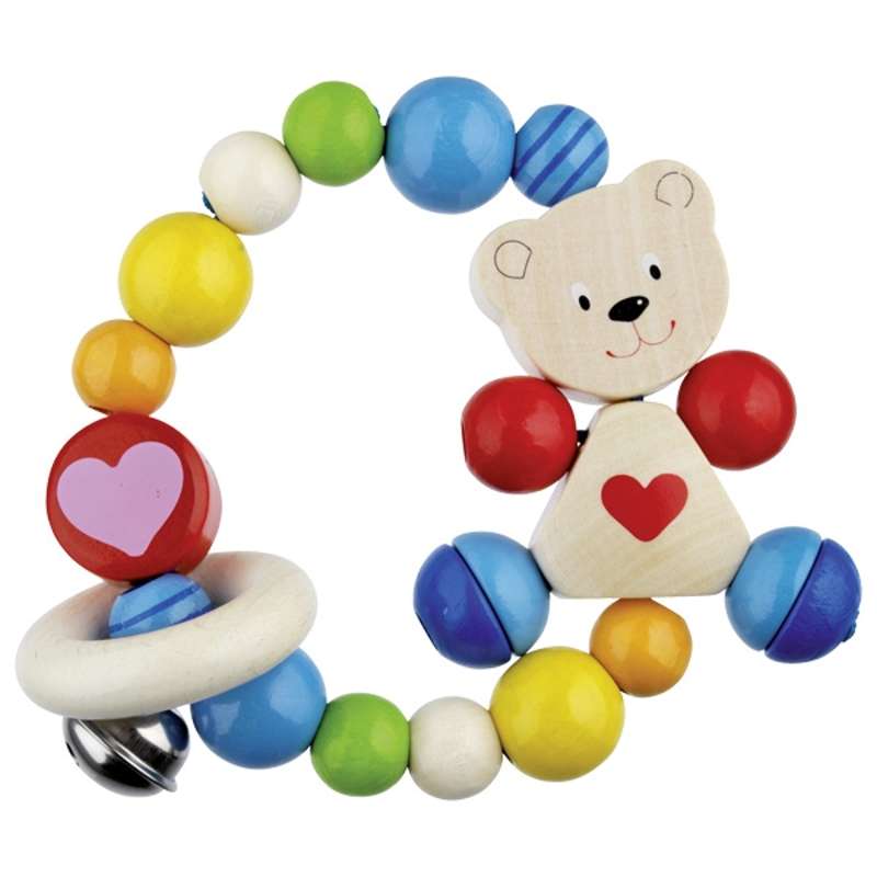 Heimess Touch ring elastic heart bear