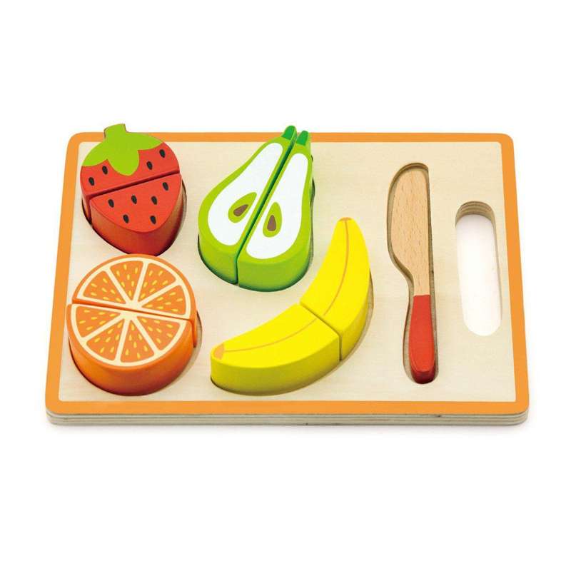 Kid'oh Play Food on Cutting Board - Fruit