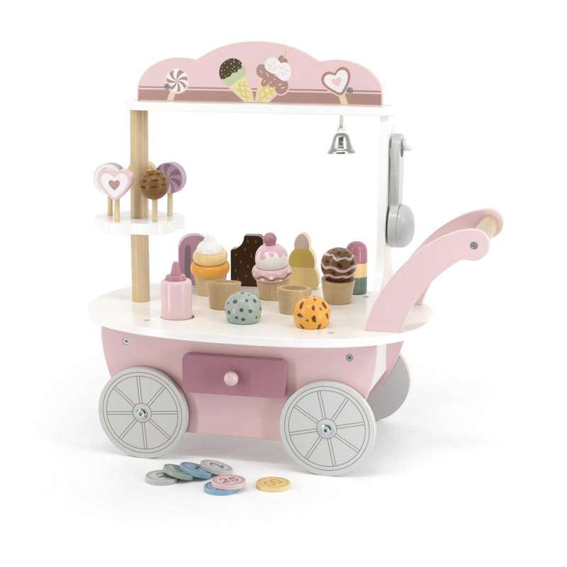 Kid'oh Little is a mobile wooden ice cream shop