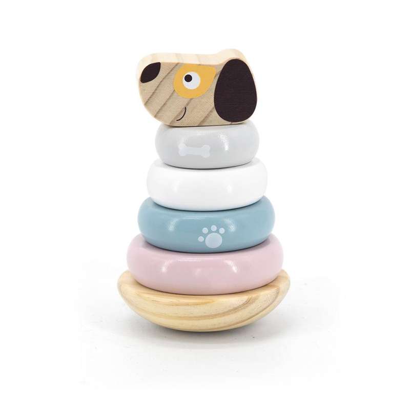 Kid'oh Wooden Toy Stackable Dog