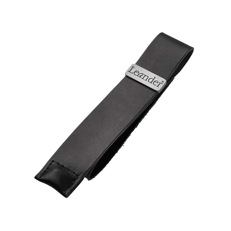 Leander Leather Strap for Hanger - Black