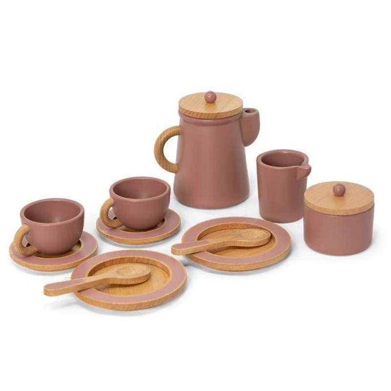 MaMaMeMo Body Food Coffee Set - Cherry Blossom in Wood