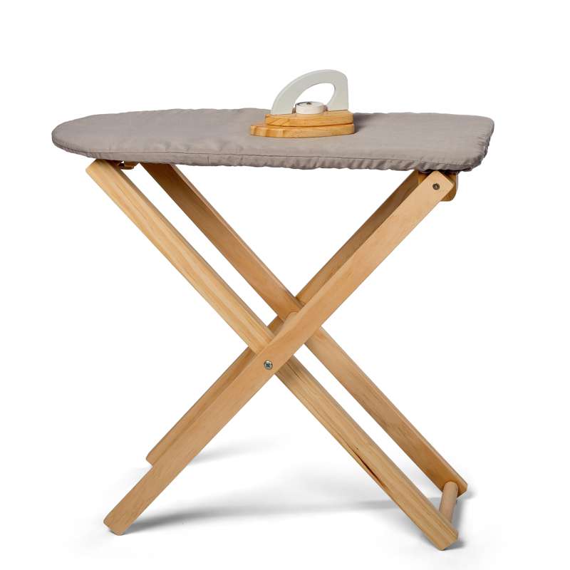 MaMaMeMo Wooden Ironing board and iron