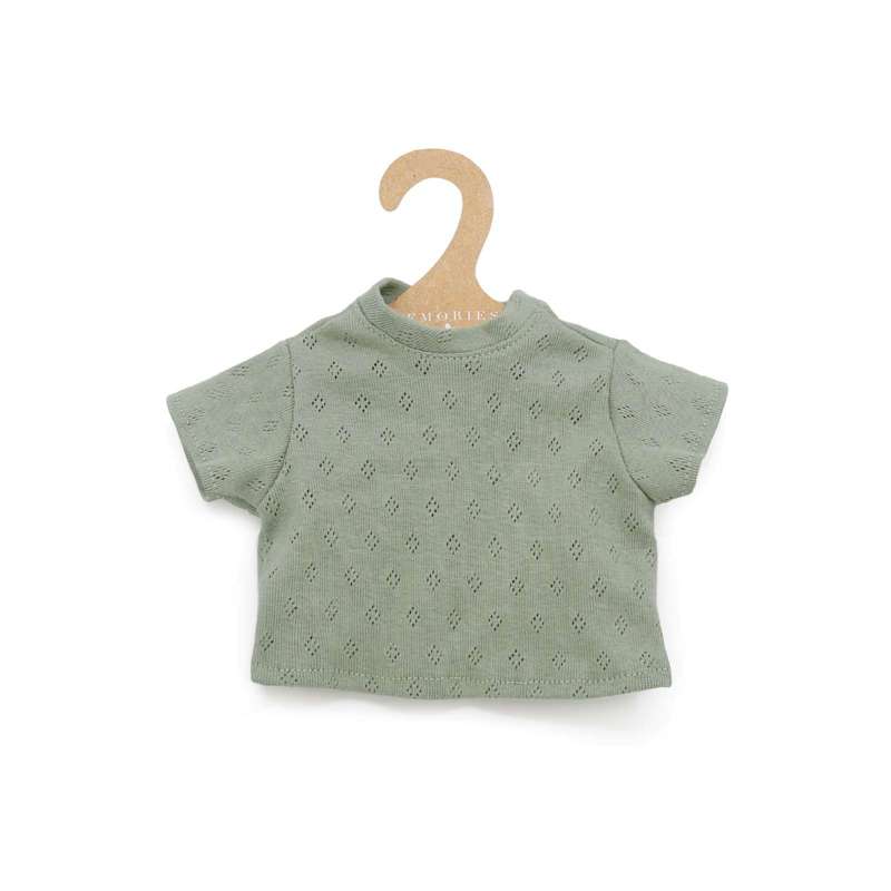 Memories by Asi Doll Clothing (43-46 cm) Short-sleeved T-shirt - Mint