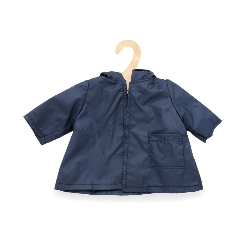 Memories by Asi Doll Clothing (43-46 cm) Raincoat - Navy Blue