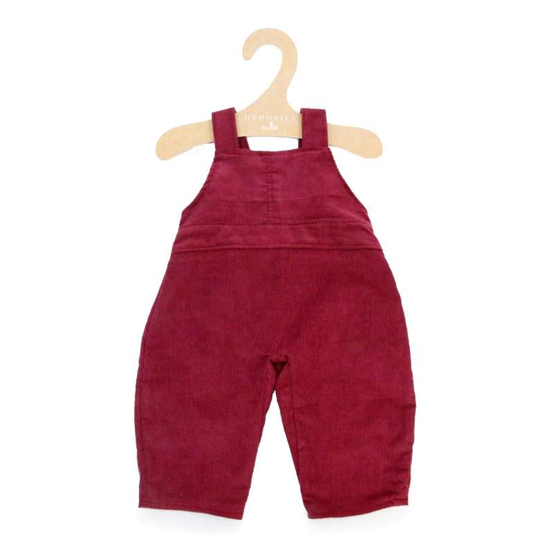 Memories by Asi Doll Clothing (43-46 cm) Smock Pants - Wine Red