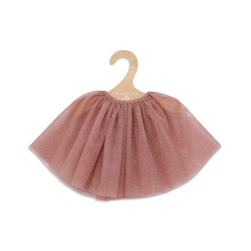 Memories by Asi Doll Clothing (43-46 cm) Tulle Skirt - Dark Pink