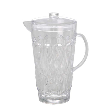 RICE Breakproof Retro Jug in Acrylic - Clear 