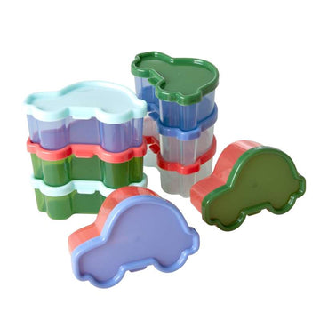 RICE Mini boxes for Snacks and Food Storage - Cars 