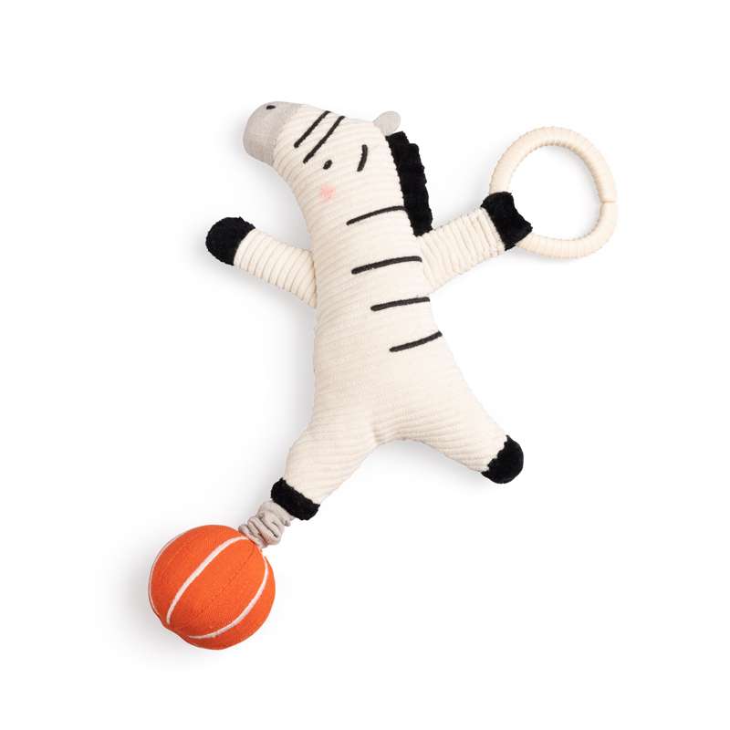 Sebra Musical pull toy - Zebra