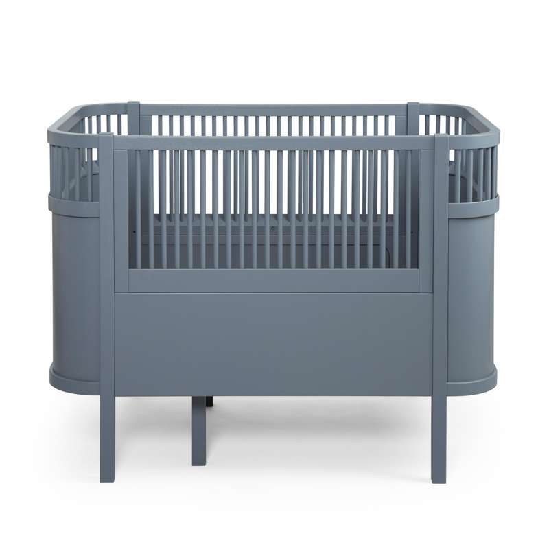 Sebra Bed, classic, baby and junior - forest lake blue
