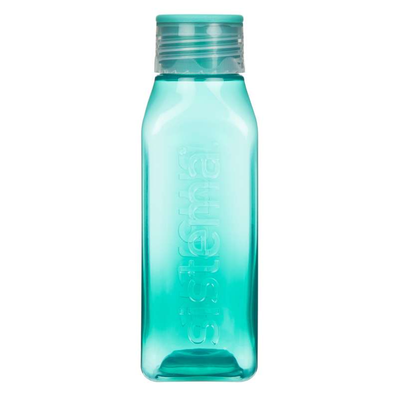 Sistema Water Bottle - Square - 475 ml. - Minty Teal