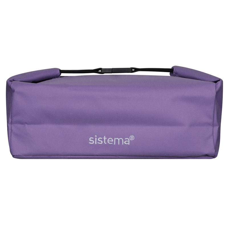 Sistema Bento Lunch Bag To Go Cooler Bag - Misty Purple