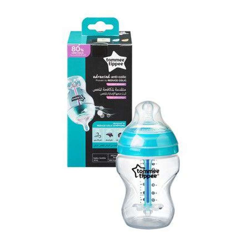 Tommee Tippee Bottle with heat indicator TT anti-colic - 1 x 260 ml