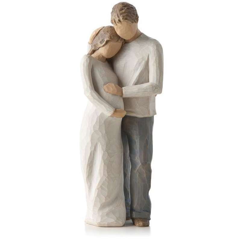 Willow Tree Home figurine (man and pregnant woman)
