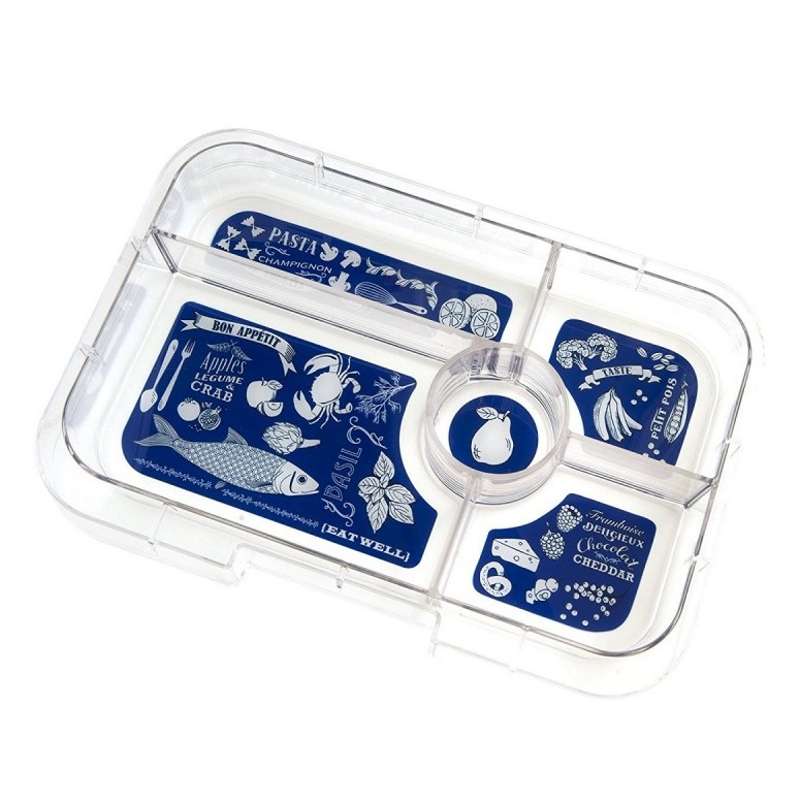 Yumbox Insert Tray - Tapas Tray - 5 compartments - Bon Appetit