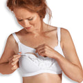 Carriwell New Mum Amme-bh Lace Drop Cup - hvid-Amme bh-Mammashop.dk